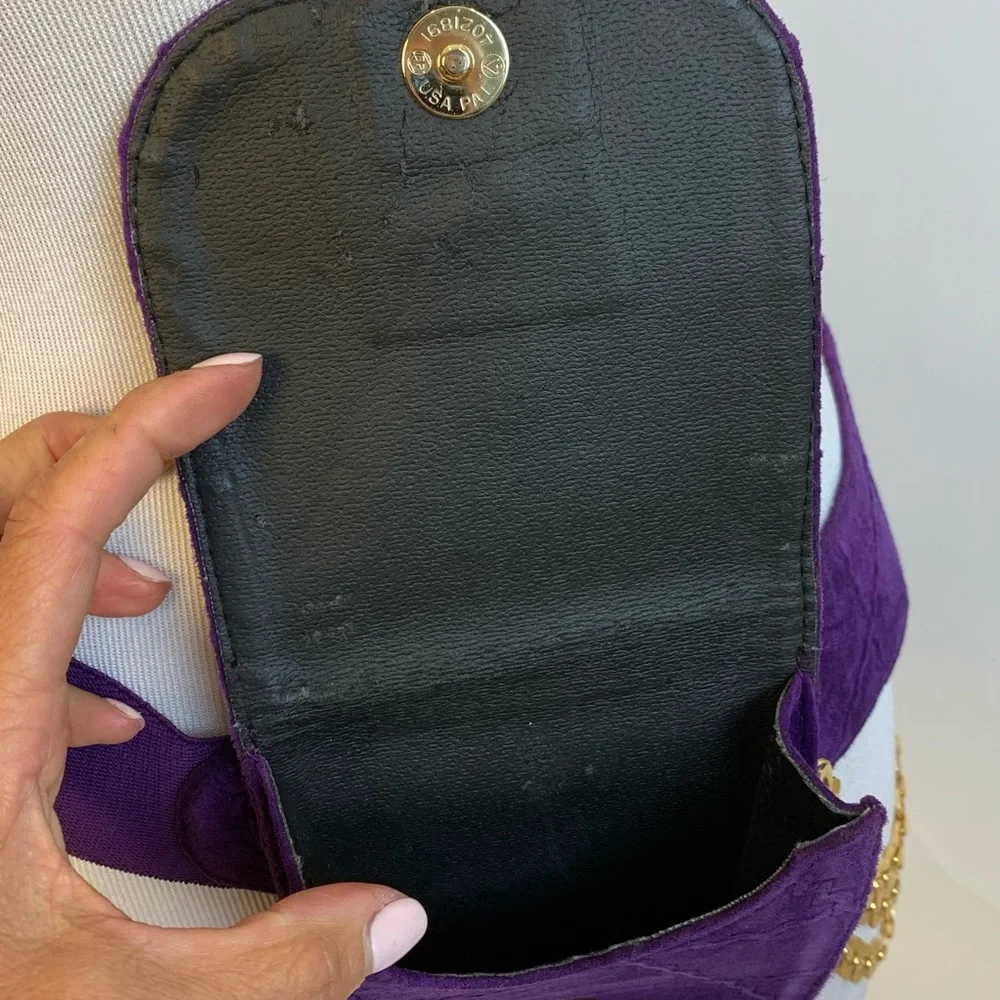 Vintage Suede Belt w/Gold Chains SOLD!!! - Picture 13 of 14